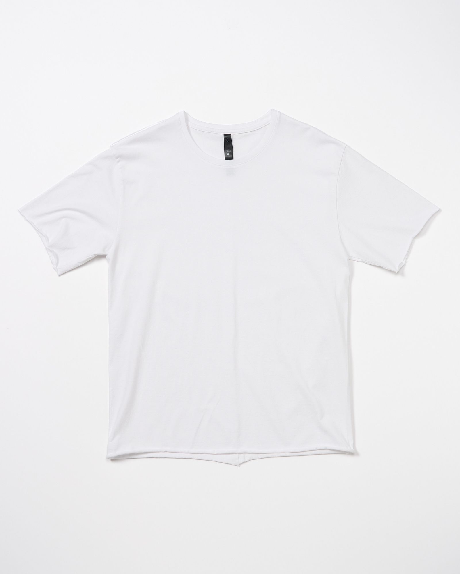 ☆先行予約☆ wjk  / カットオフクルーネック半袖Tシャツ / cut-off crew-neck S/S / white【7001 js01k】