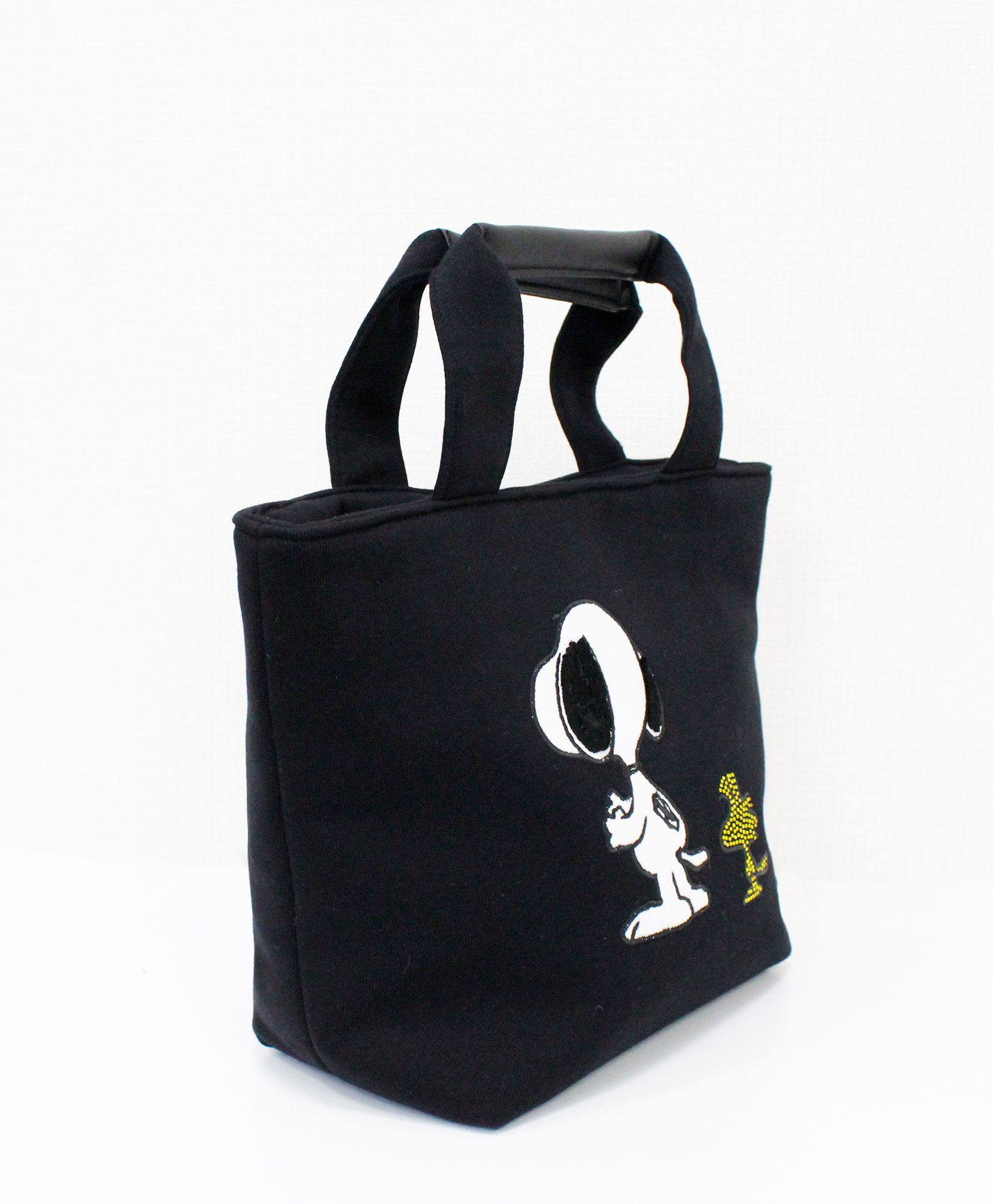 【スヌーピー】ミニトートバッグ / ブラック【USZ-26016】