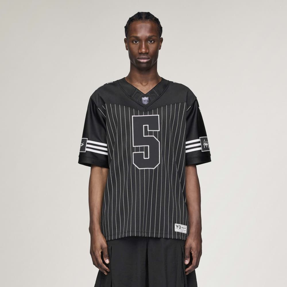 エリート 5 A フットボール ショート スリーブ ティー / Y-3 ELITE 5 A FOOTBALL SHORT SLEEVE TEE / BLACK [KS7642-APPS26]