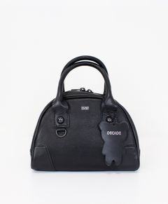 オイルドカウレザー・ミニミニボストンショルダートート / Oiled Cow Leather Mini mini Sholder BOSTON TOTE / B-BLACK [DCD-01315S]
