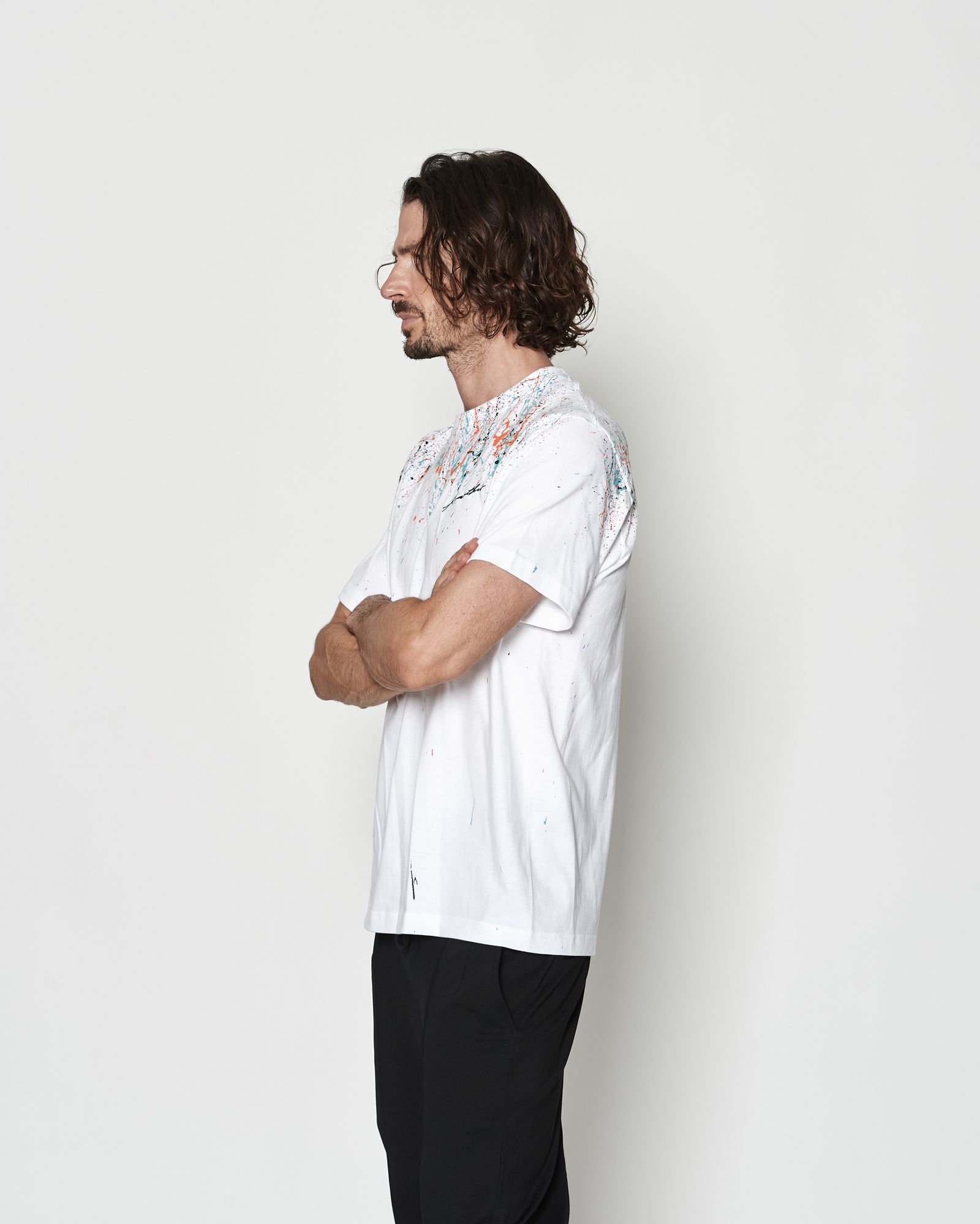 ☆先行予約☆ スプラッシュTシャツ  /  Splash Tee / WHITE【CT2602】