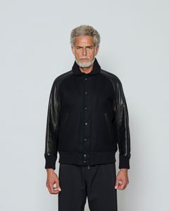 ☆先行予約販売☆  Studium Jacket / スタジアムジャケット / BLACK 【ST2301】
