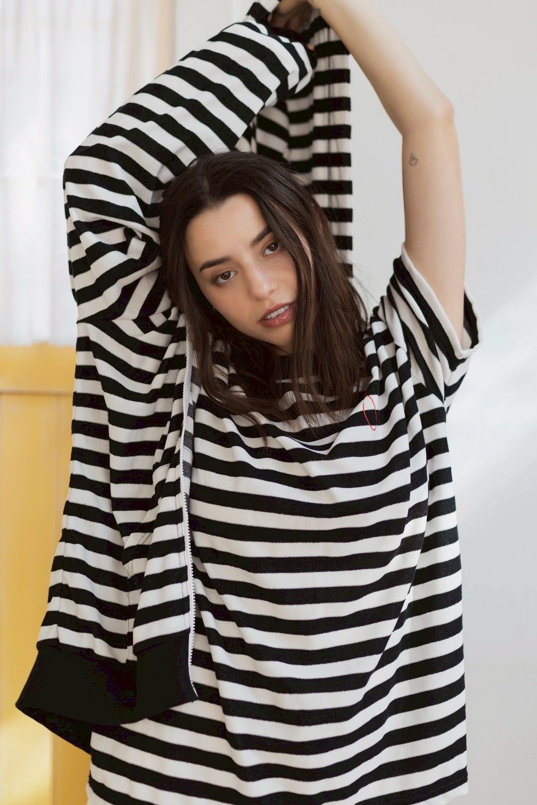 パイルジップパーカー / Pile Zip Hoodie / BORDER