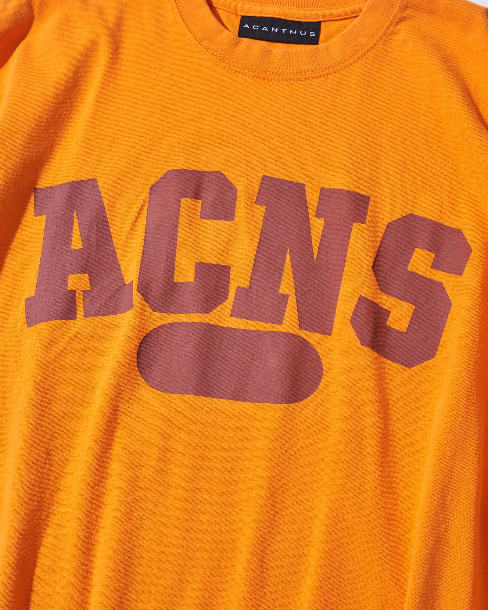 ☆先行予約☆ カレッジロゴTシャツ  /  Aging College Logo Tee / ORANGE【CT2601】