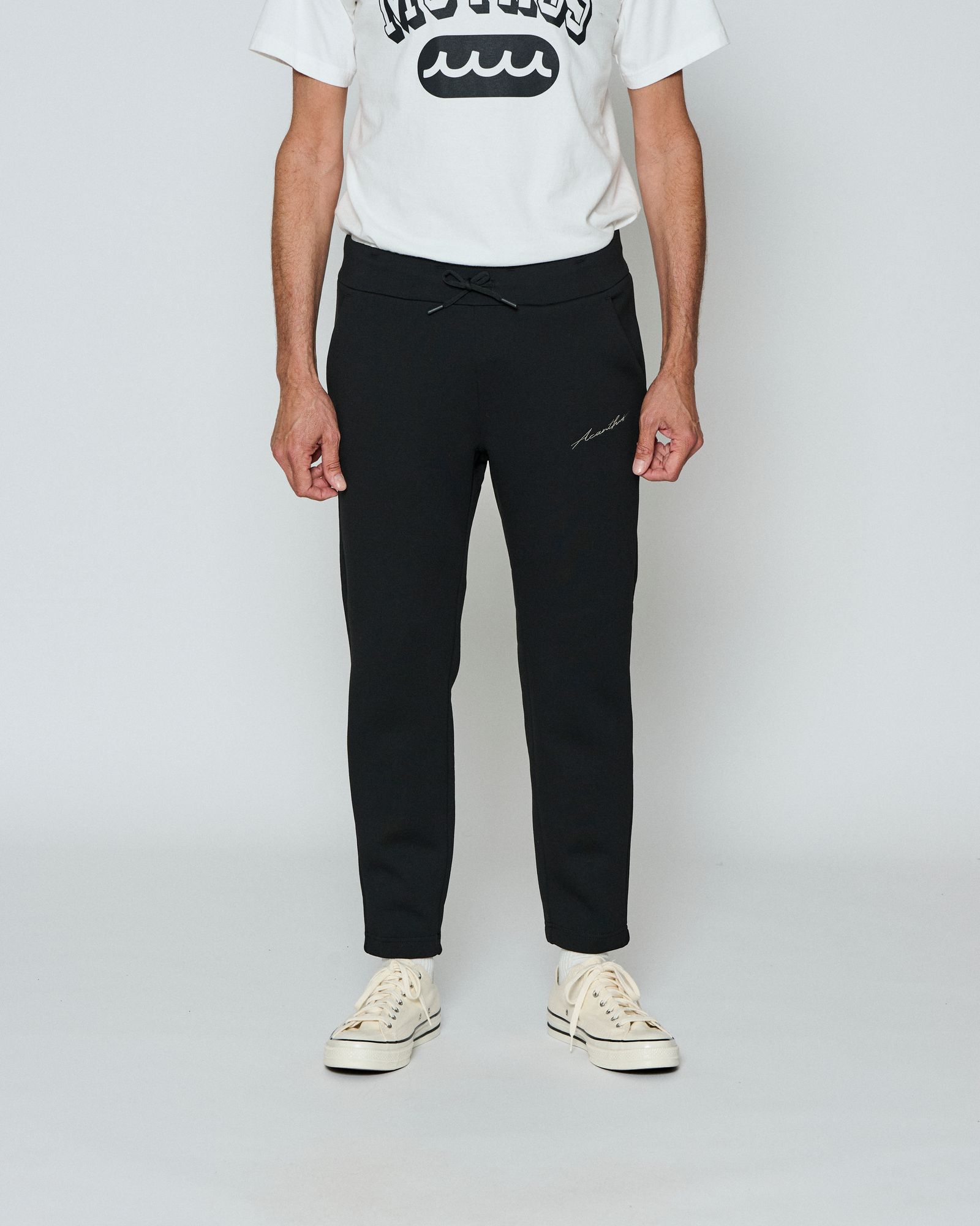 ☆先行予約☆  ダンボールニットスウェットパンツ / Double-knit Sweatpants / BLACK 【DW2501P】