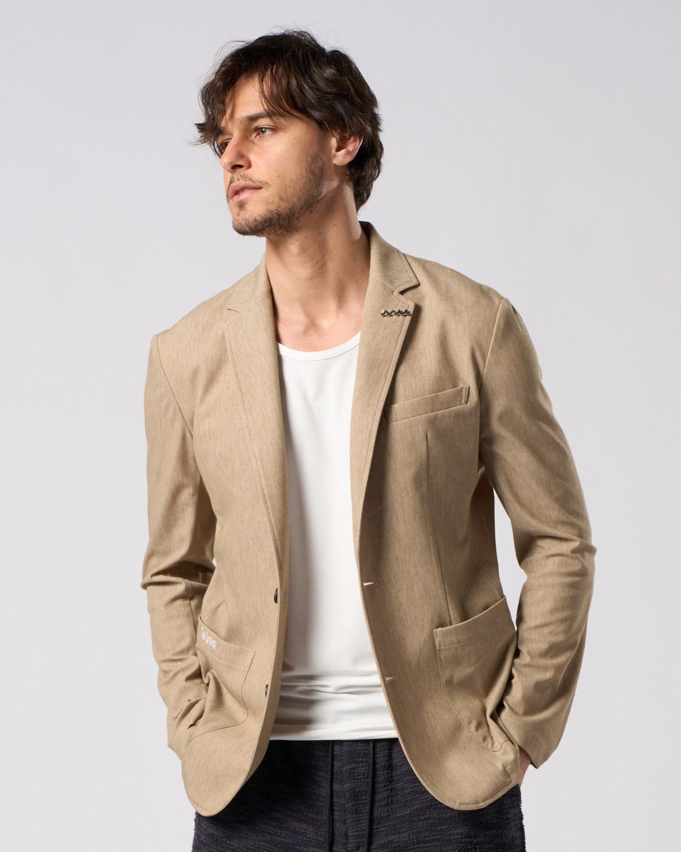 ☆先行予約☆ muta × wjk  / テーラードジャケット / smart jacket / CAMEL [203 mw01]