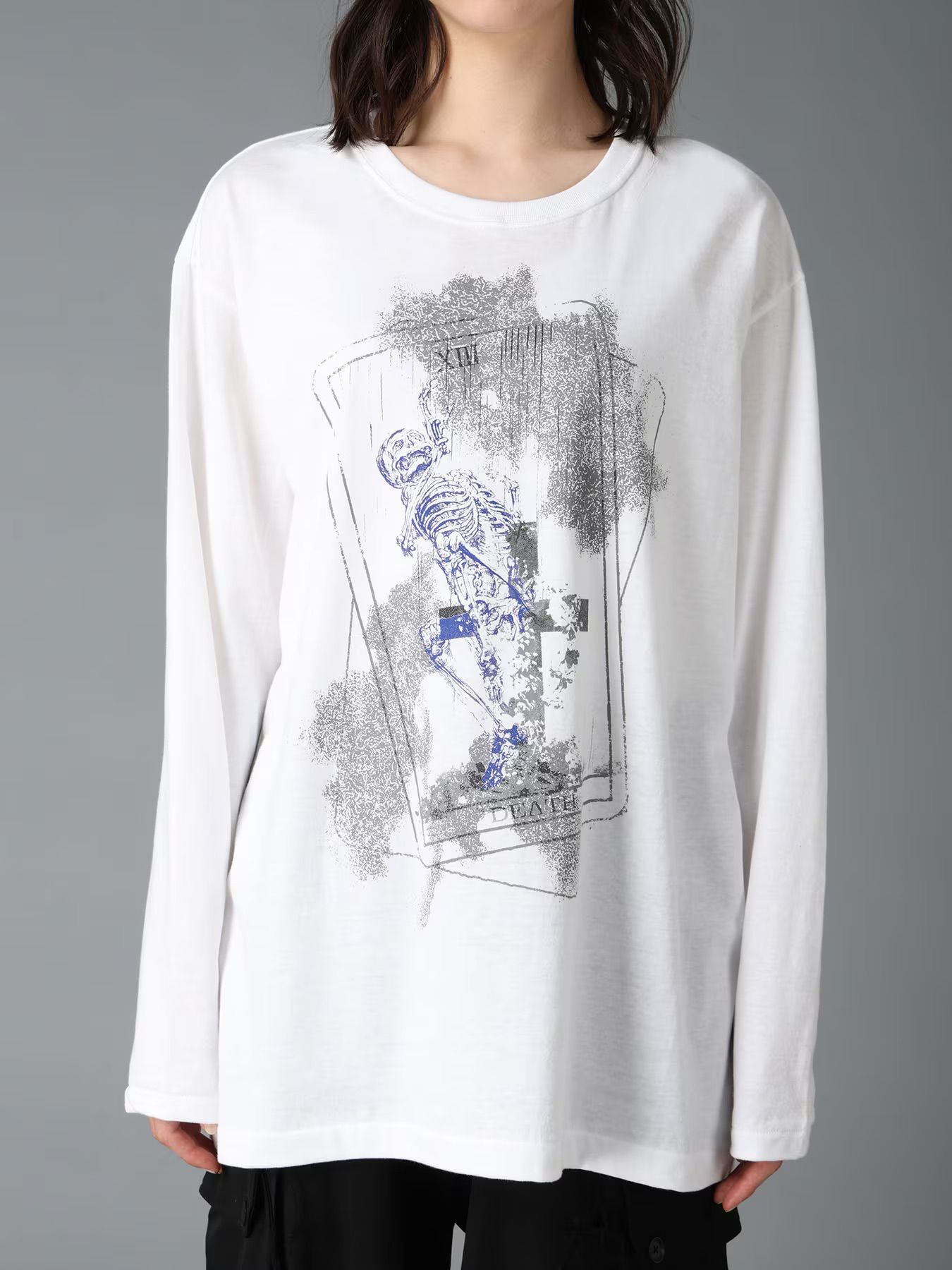 JERSEY THE DEATH T-SHIRT / WHITE [GW-T74-070-1]