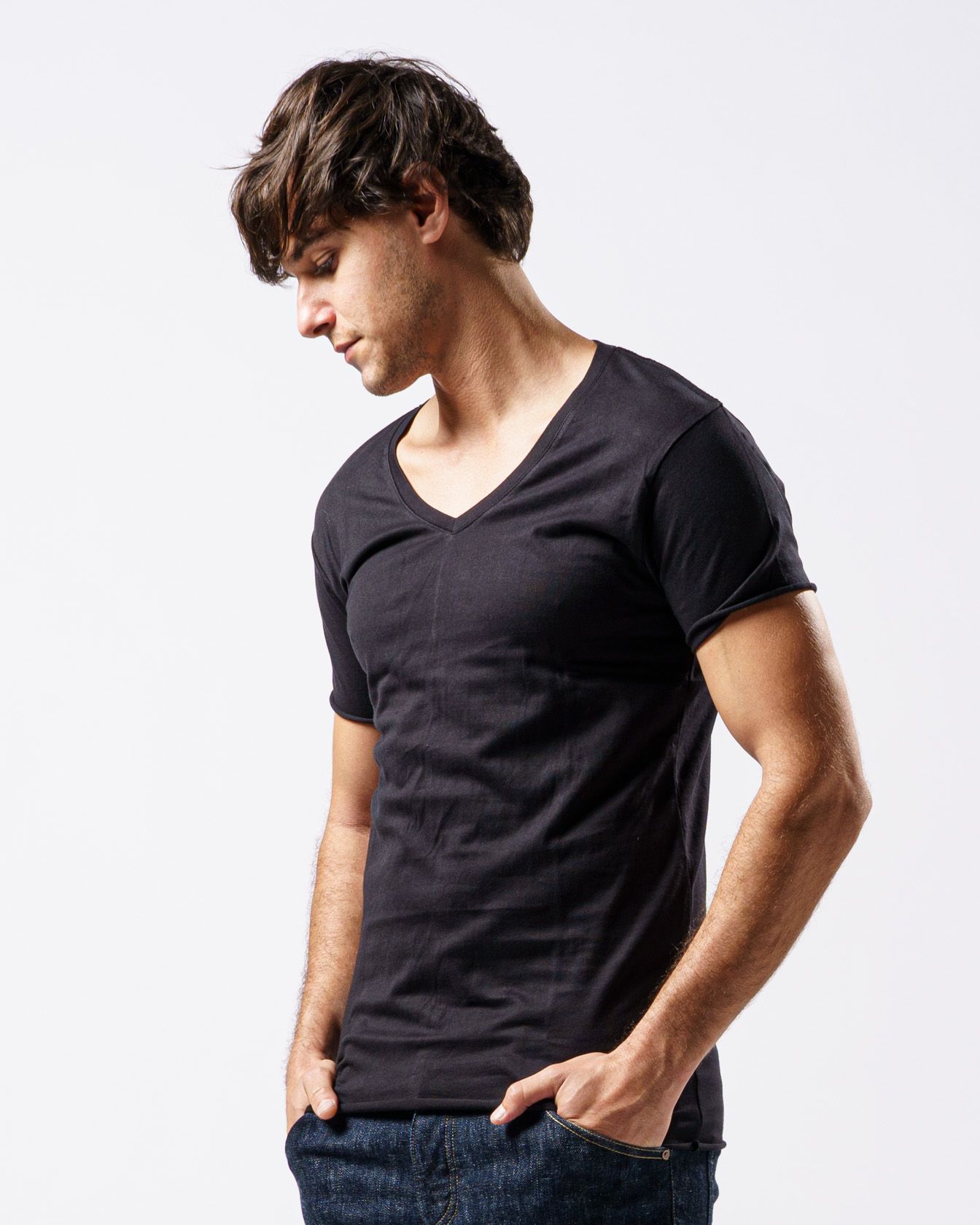 ☆先行予約☆ 3パックTシャツ /  3 in pack-T S/S / BLACK [9921 pk05i]