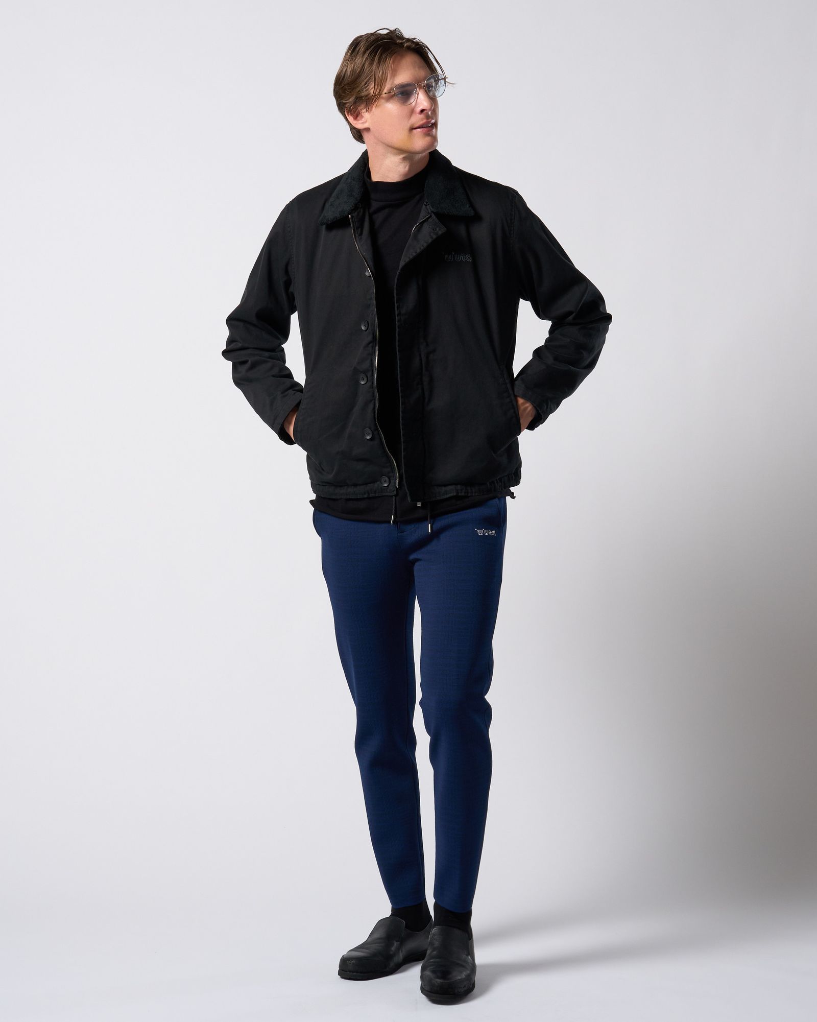 ☆先行予約☆ muta × wjk  / ユーティリティーデッキジャケット / utility deck jacket / BLACK [205 mw06j]