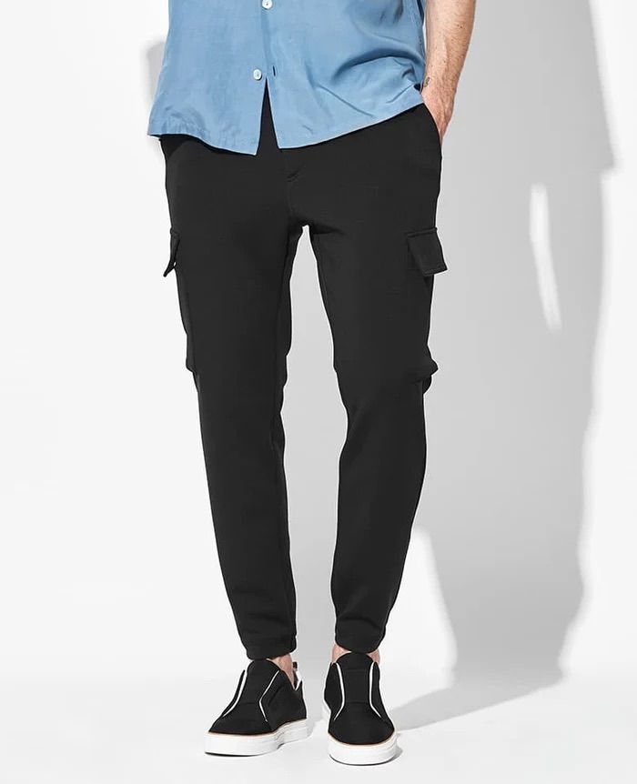 Light Dry Stretch Cargo Pants / ライトポンチ カーゴパンツ / BLACK 【PT2451】