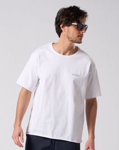 ☆先行予約☆ muta × wjk  / カットオフ Tシャツ / cut-off S/S(printed) / WHITE [703 mw03i]