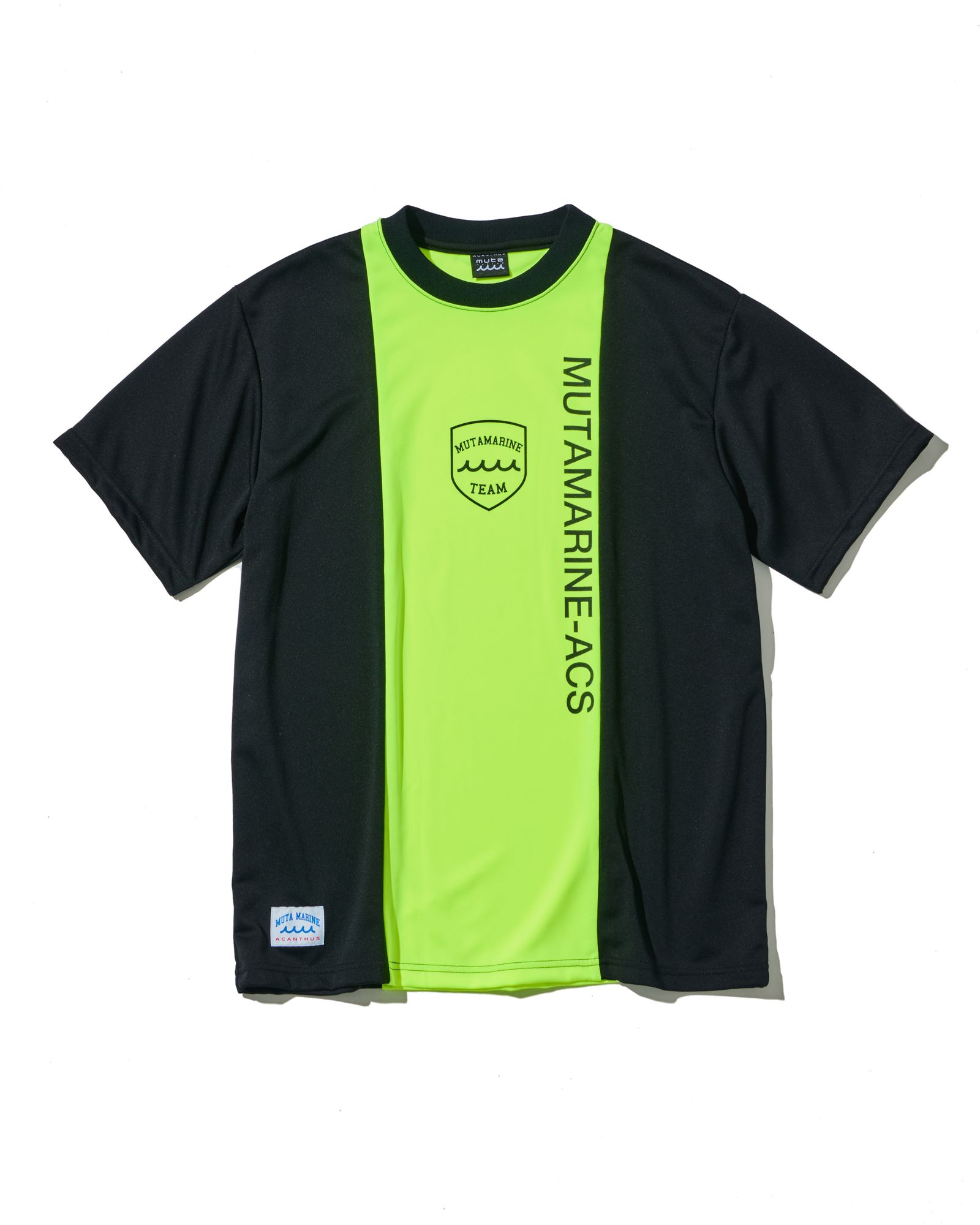 ☆先行予約☆muta MARINE × ACANTHUS  / スポーツTシャツ / Sports S/S Top / BLACK 【MA2620】