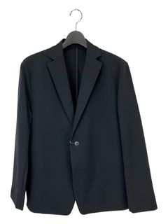 N/Peダブルクロスストレッチ イージージャケット / ブラック [26003]