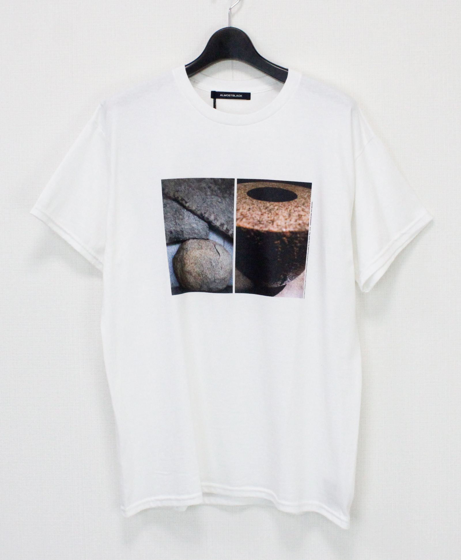 クルーネック プリントTシャツ / CREW NECK PRINT T  / WHITE [IN-CS07]