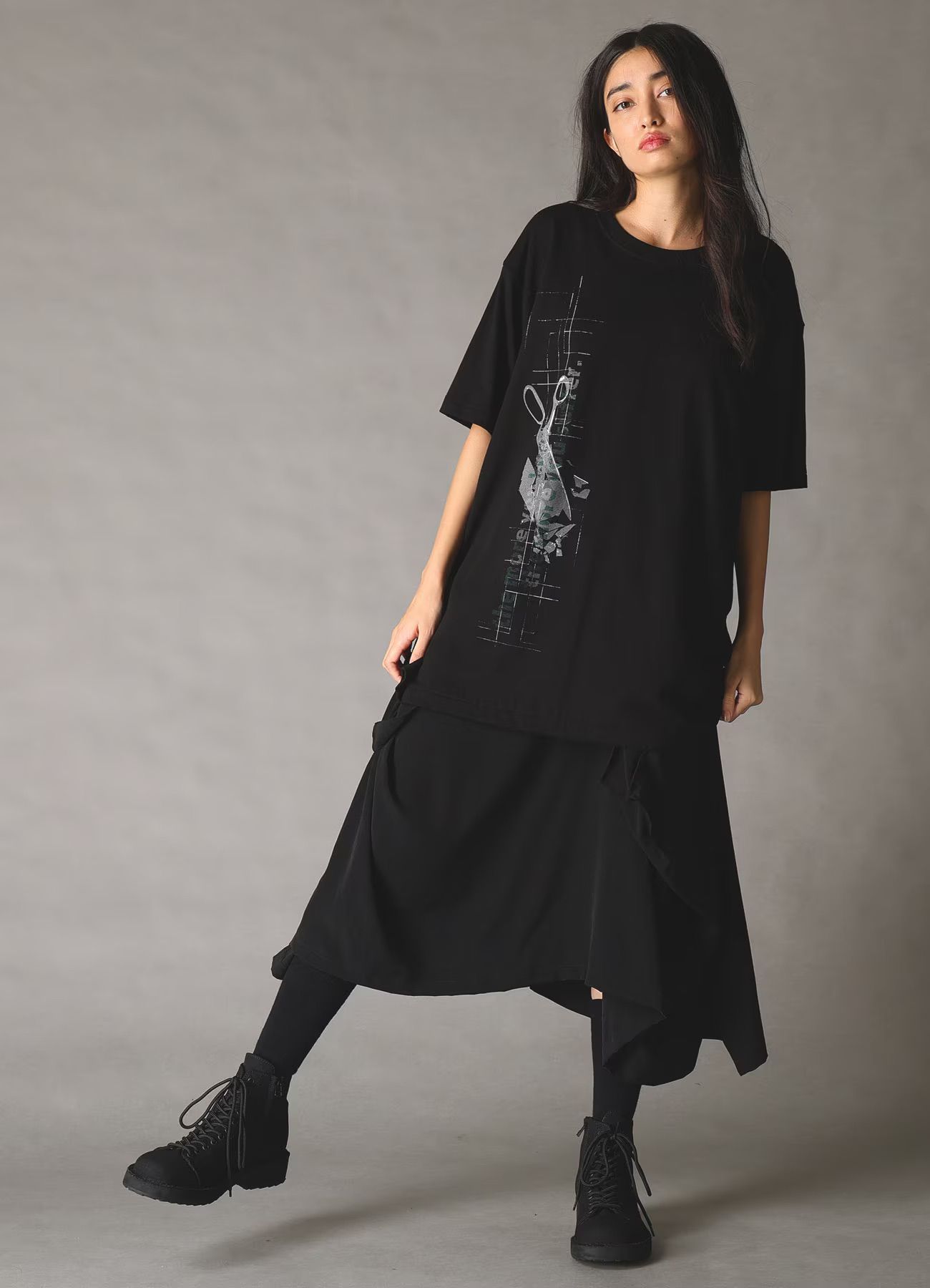 JERSEY T-SHIRT / BLACK [GK-T72-070-2]