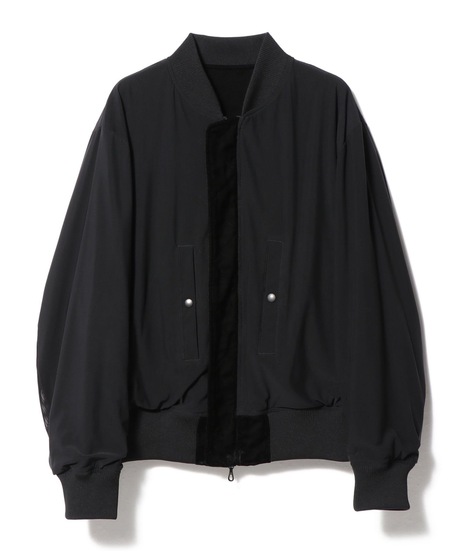 bokaniiワッペンブルゾン　ブラック 中古・古着通販】OFFWHITE (オフホワイト) ワッペンジップ