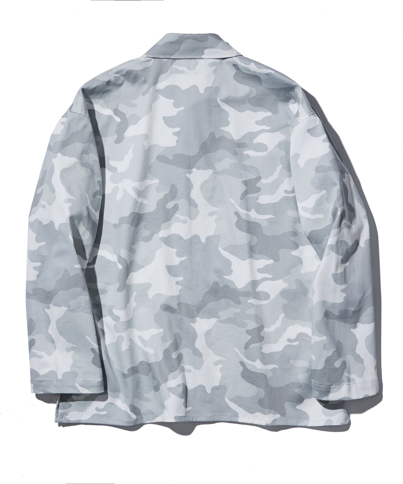 Military Shirt Jacket / ミリタリーシャツジャケット / WHITE CAMO【JK2501】