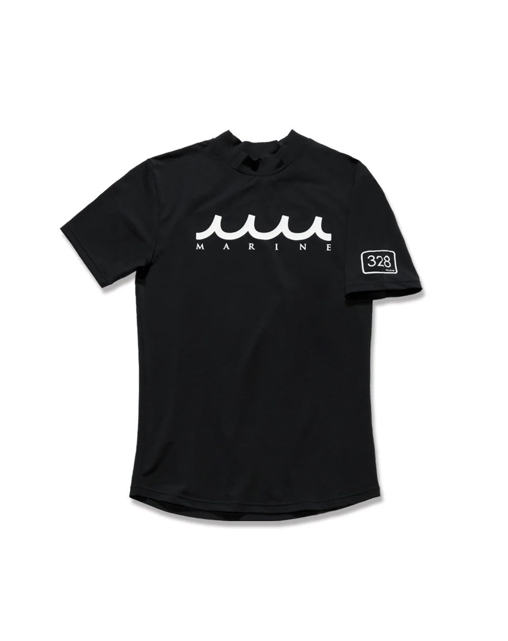 ラッシュTシャツ (WAVEロゴ) / ブラック [MMTK-439009]