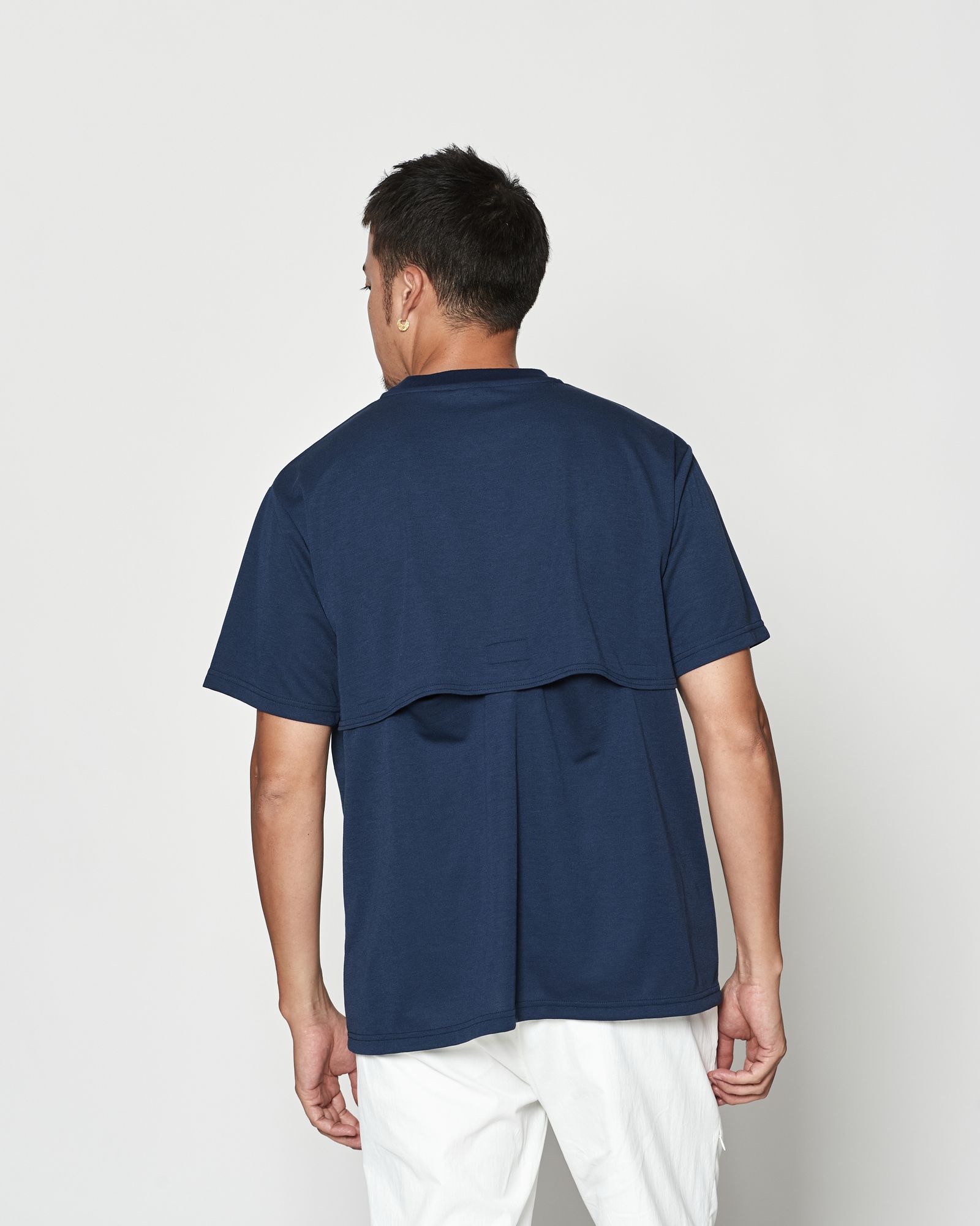 ☆先行予約☆muta MARINE × ACANTHUS  / ベンチレーションTシャツ  /  Ventilation Tee / NAVY【MA2617】