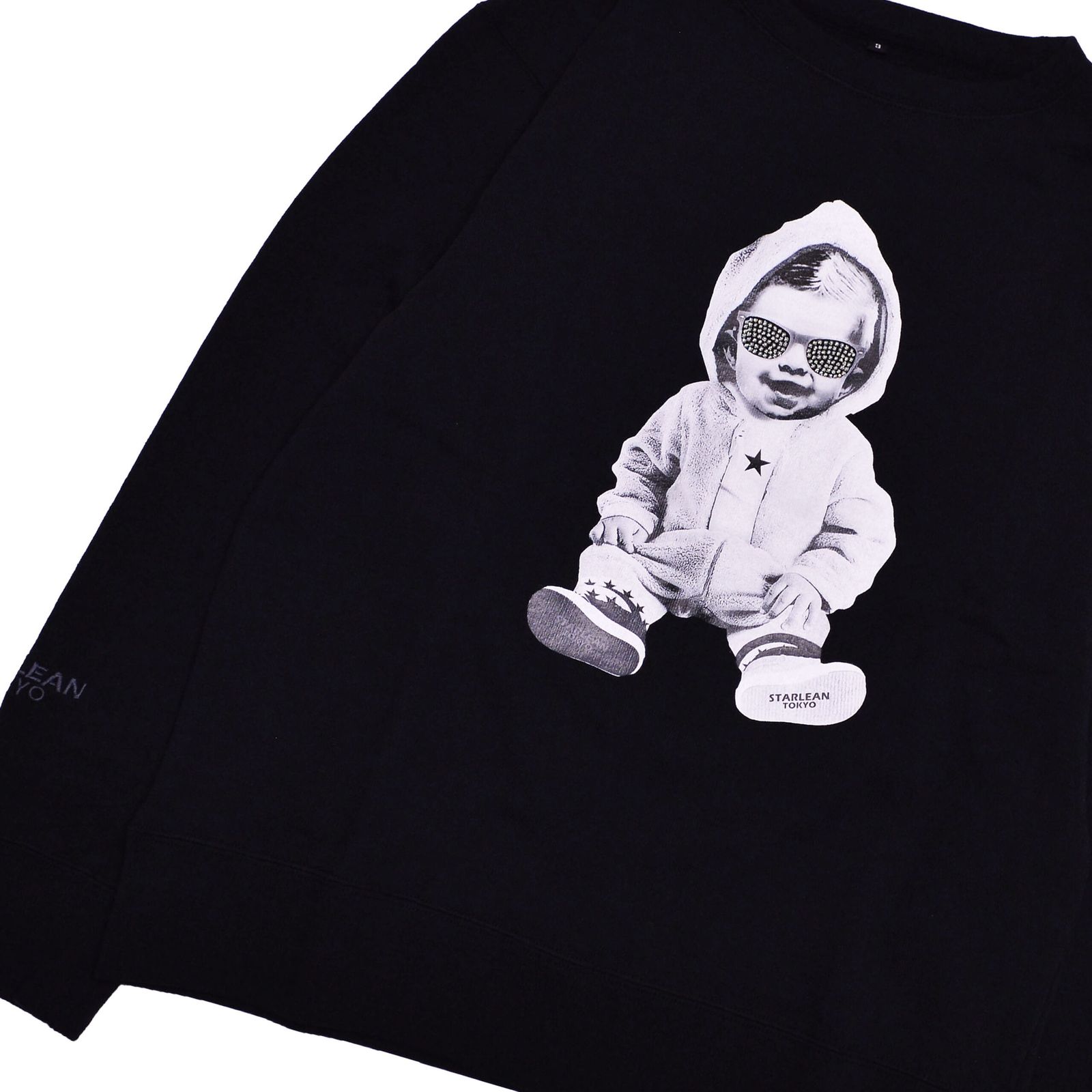 スウェット / SWALLOW HOODIE BABY SWAET / BLACK  [SLSW036]