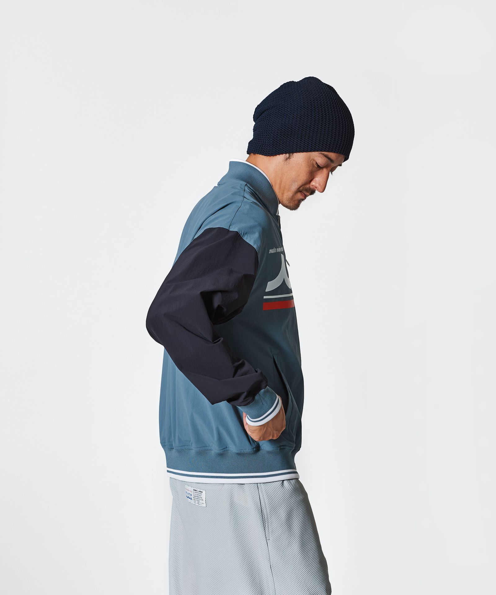 ACANTHUS × muta MARINE / muta MA-1 Jacket / MA-1ジャケット / BLUE 【MA2501】