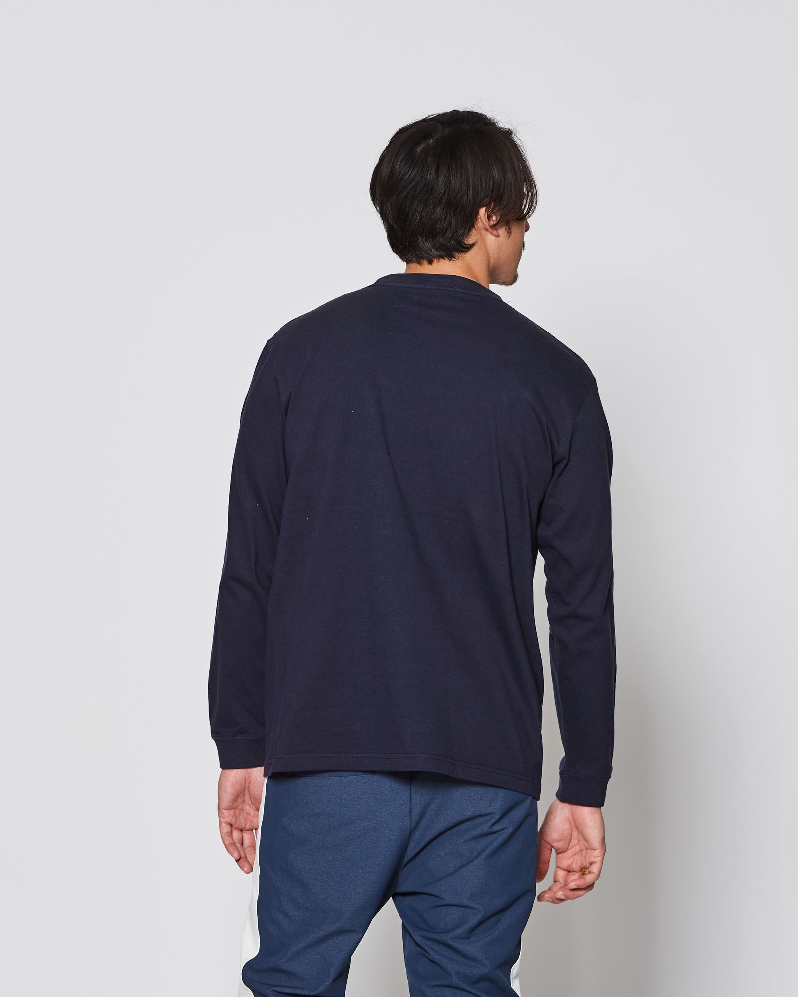 ACANTHUS × muta MARINE / muta Multi Logo L/S Tee / ロンT / NAVY 【MA2540】