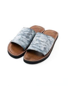 ☆先行予約☆ wjk  / レザーサンダル / artisan leather sandal / dust white 【8006 bt52k】