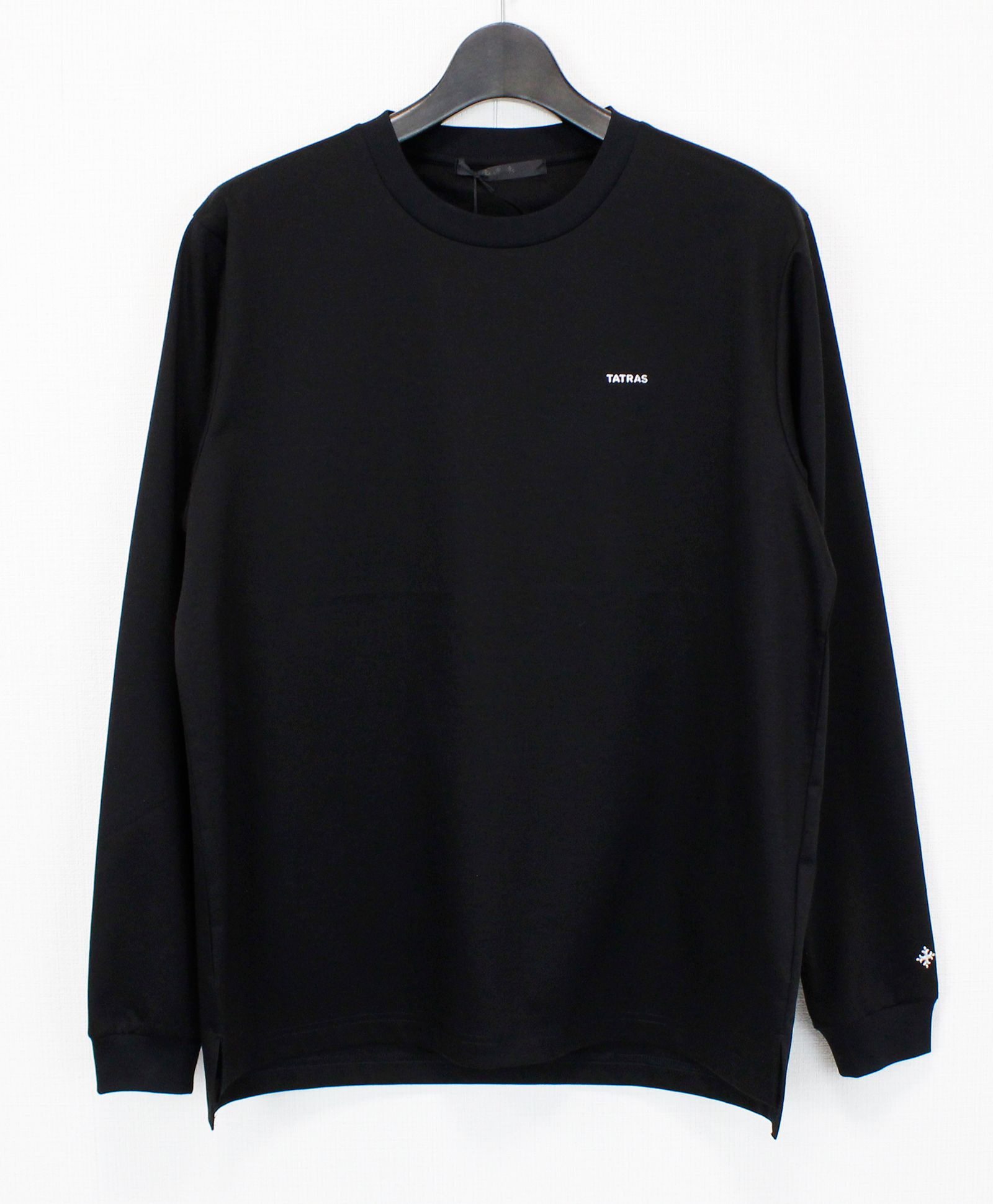 【 TATRAS 】SICADO シカード トップス TATRAS - SICADO (シカード) / ロゴ クルーネック 長袖 Tシャツ