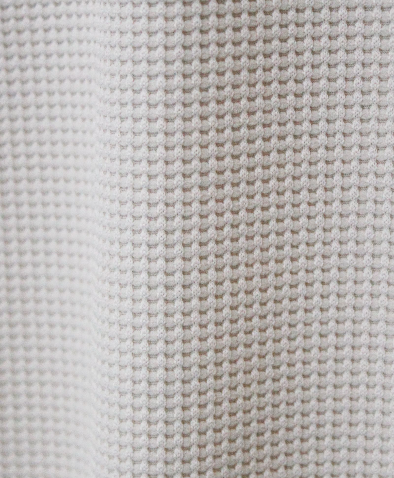 JOGGY ワッフル 切替クルー  / オフ[86004]