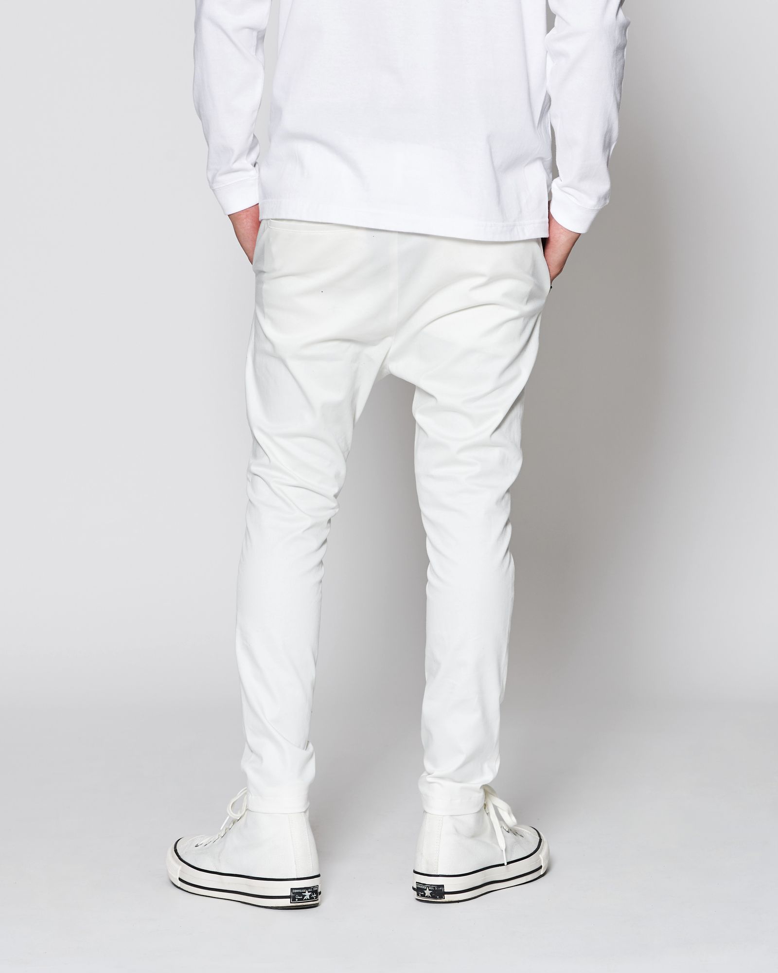 ACANTHUS × muta MARINE / muta Easy Tight Pants / イージータイトパンツ / WHITE 【MA2534】