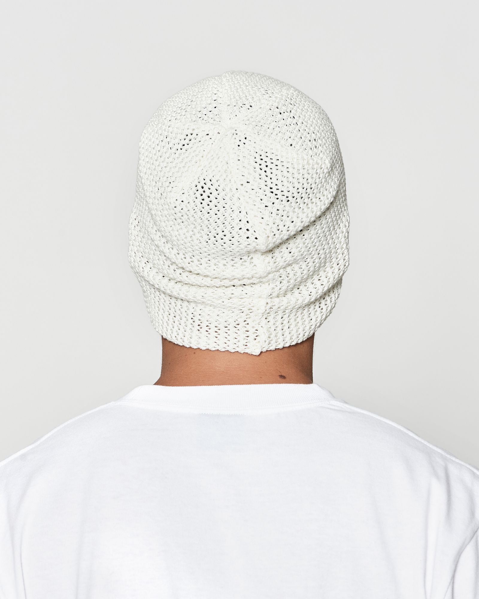 ☆先行予約☆muta MARINE × ACANTHUS  / メッシュバックプールニットキャップ / Mesh Back Pool Knit Cap / WHITE 【MA2623】