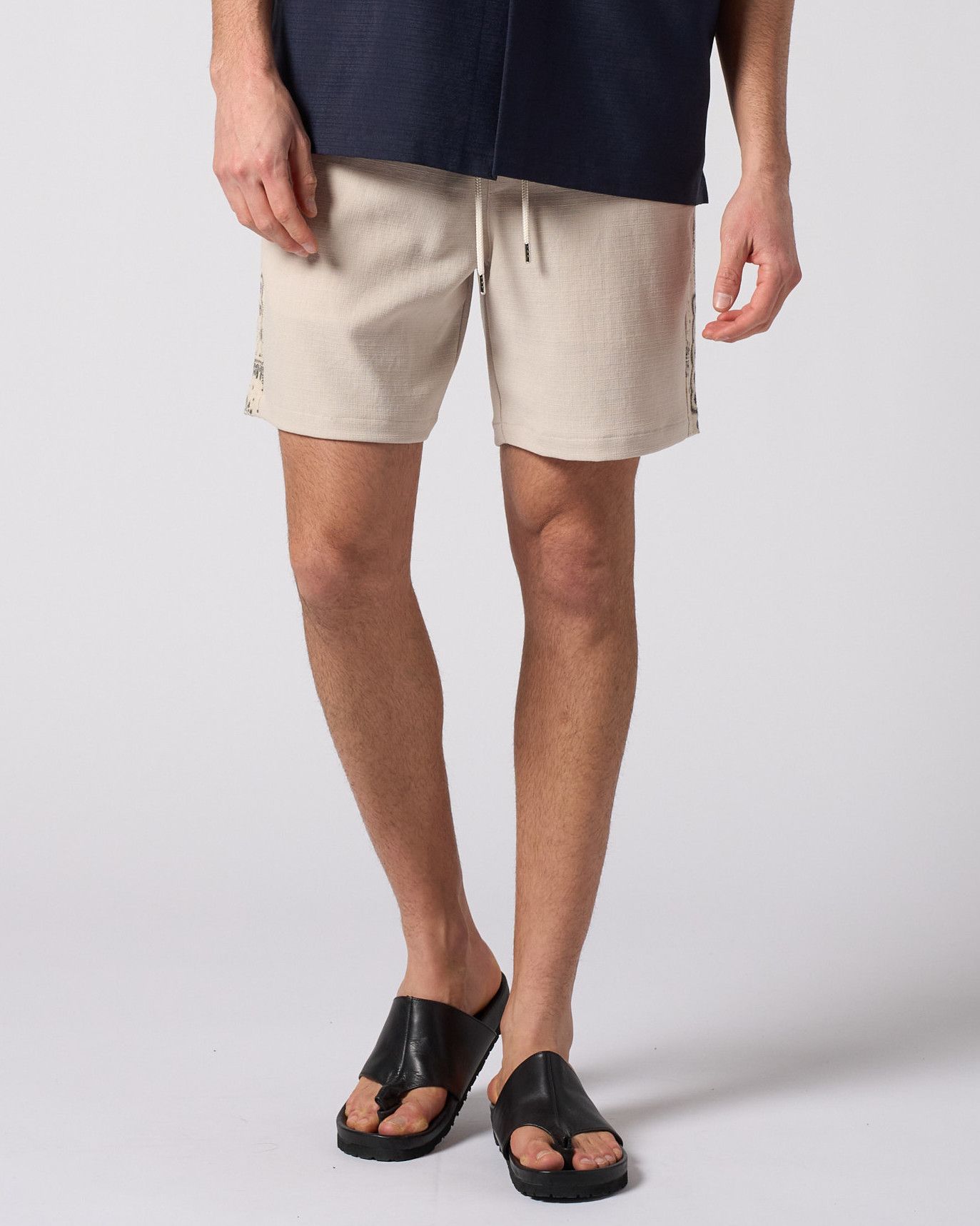 ☆先行予約☆ バンダナプリントパネルショーツ / bandana print panel shorts / BEIGE [5402 pe48i]