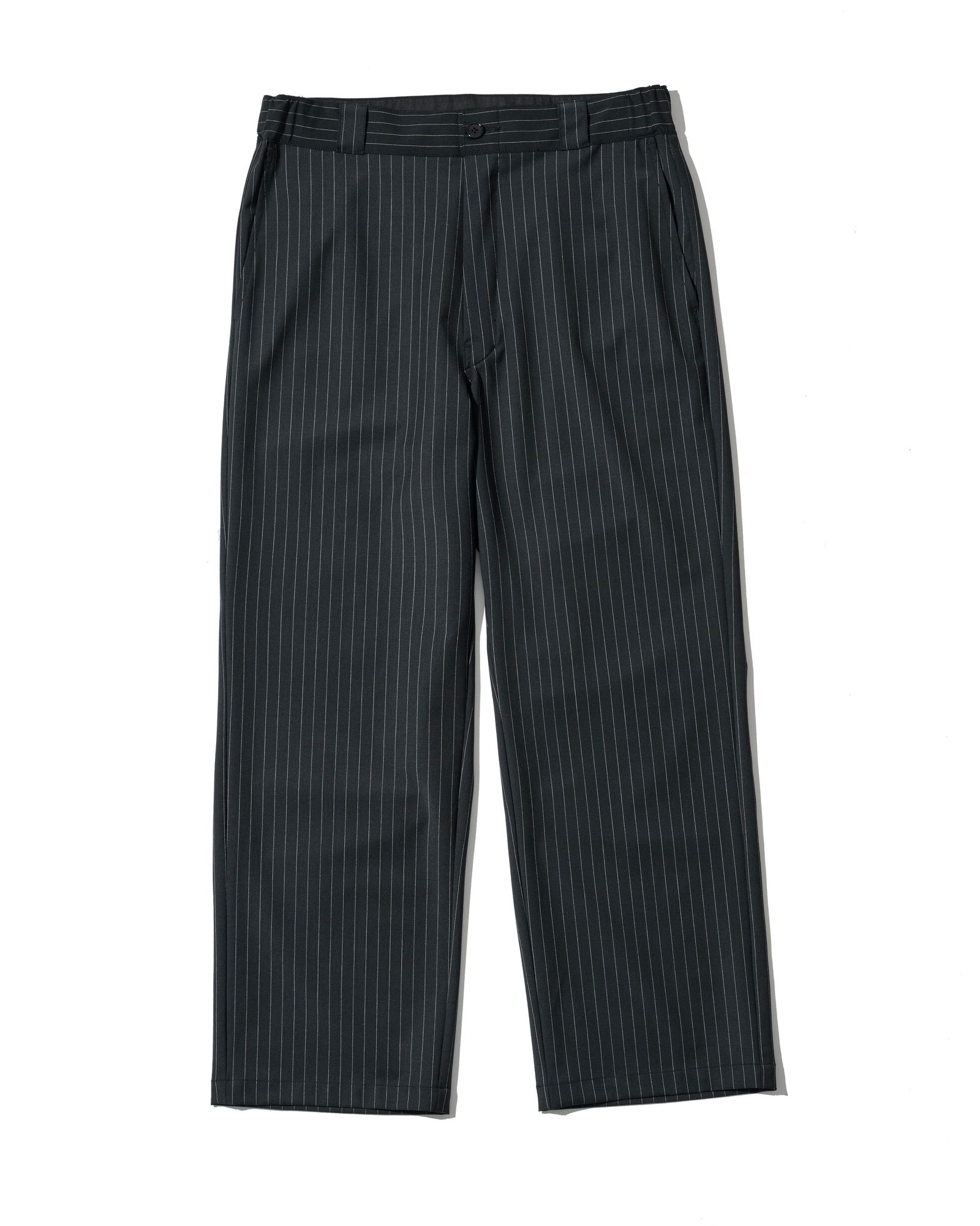 ☆先行予約☆ ストライプ トロピカルウール パンツ  /  Stripe Tropical Wool Pants / BLACK 【PT2701】