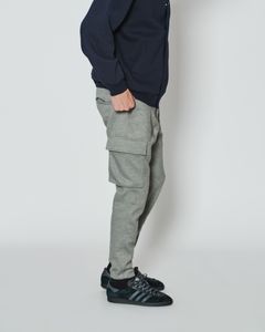 Double-knit Cargo Pant / カーゴパンツ / GREY 【PT2404】