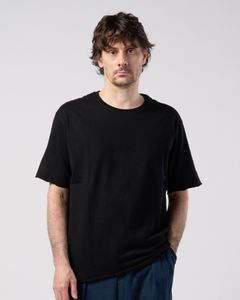 ☆先行予約☆ wjk  / カットオフクルーネック半袖Tシャツ / cut-off crew-neck S/S / deep black【7001 js01k】
