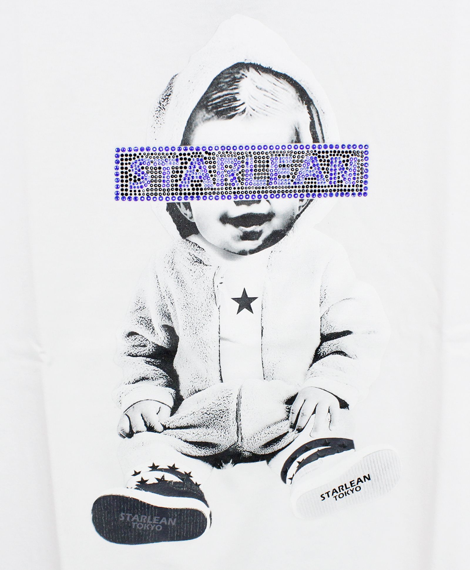 プリントTシャツ STL目元ロゴBaby T-Shirts [SLTN122] WHITE