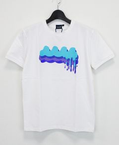MELT WAVE Tシャツ / ホワイト/ブルー [MMAX-434461]