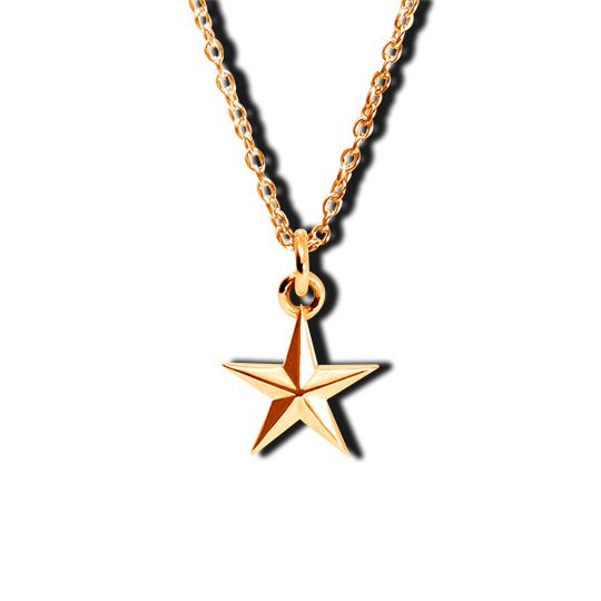 ABOVE - Tiny star necklace RG / タイニースターネックレス / ローズ