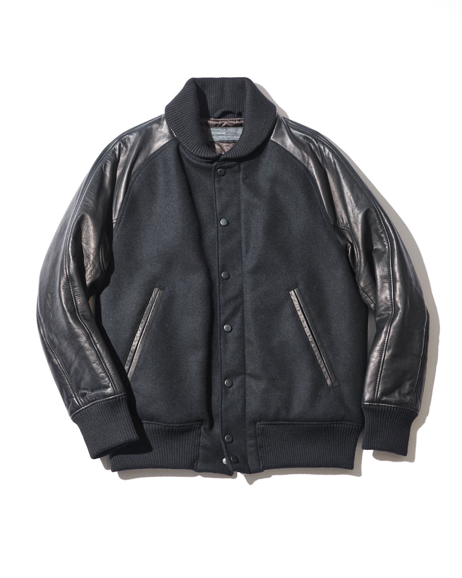 ☆先行予約販売☆  Studium Jacket / スタジアムジャケット / BLACK 【ST2301】