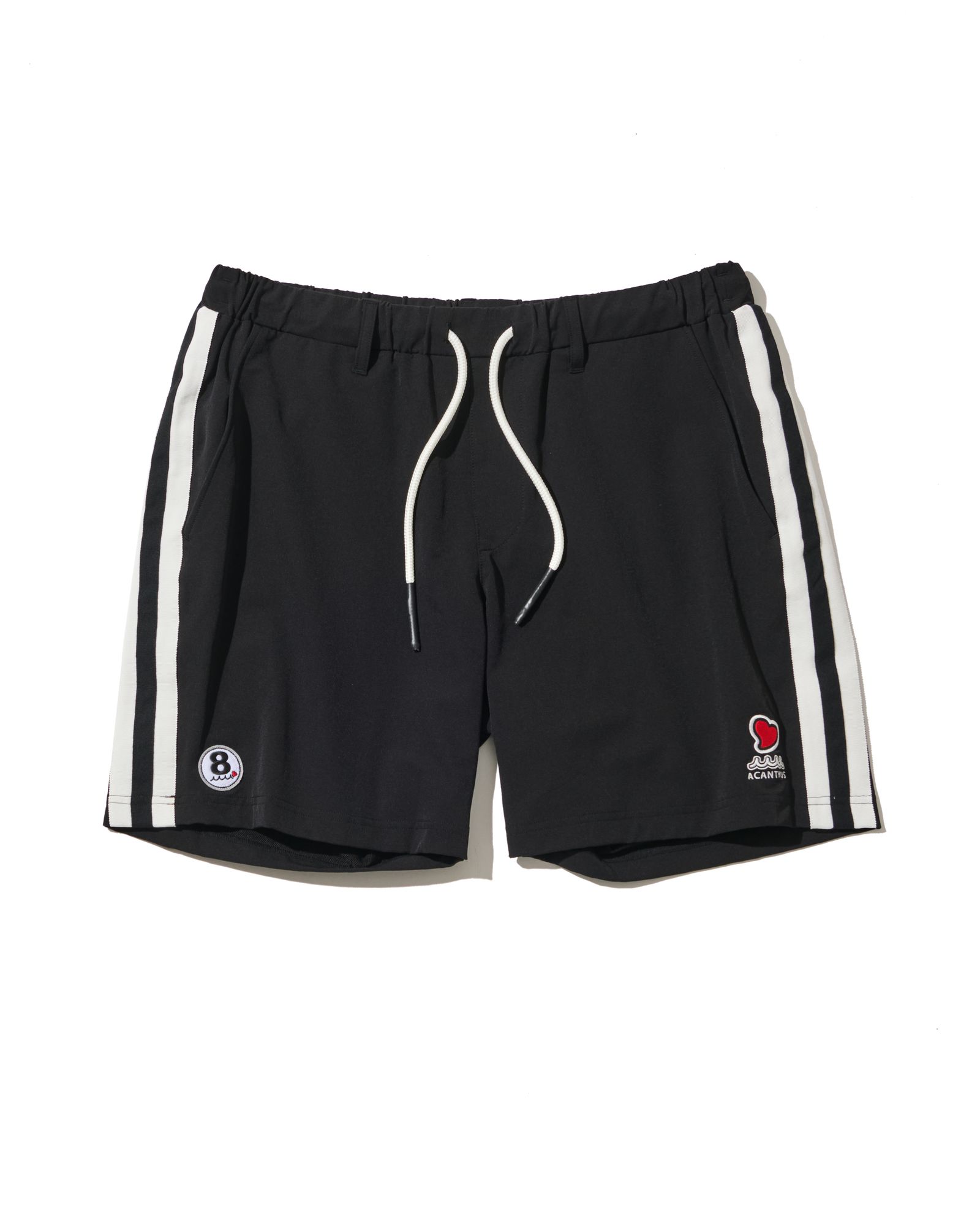 ☆先行予約☆muta MARINE × ACANTHUS / スウィートショーツ / sweet shorts / BLACK 【MA2627】