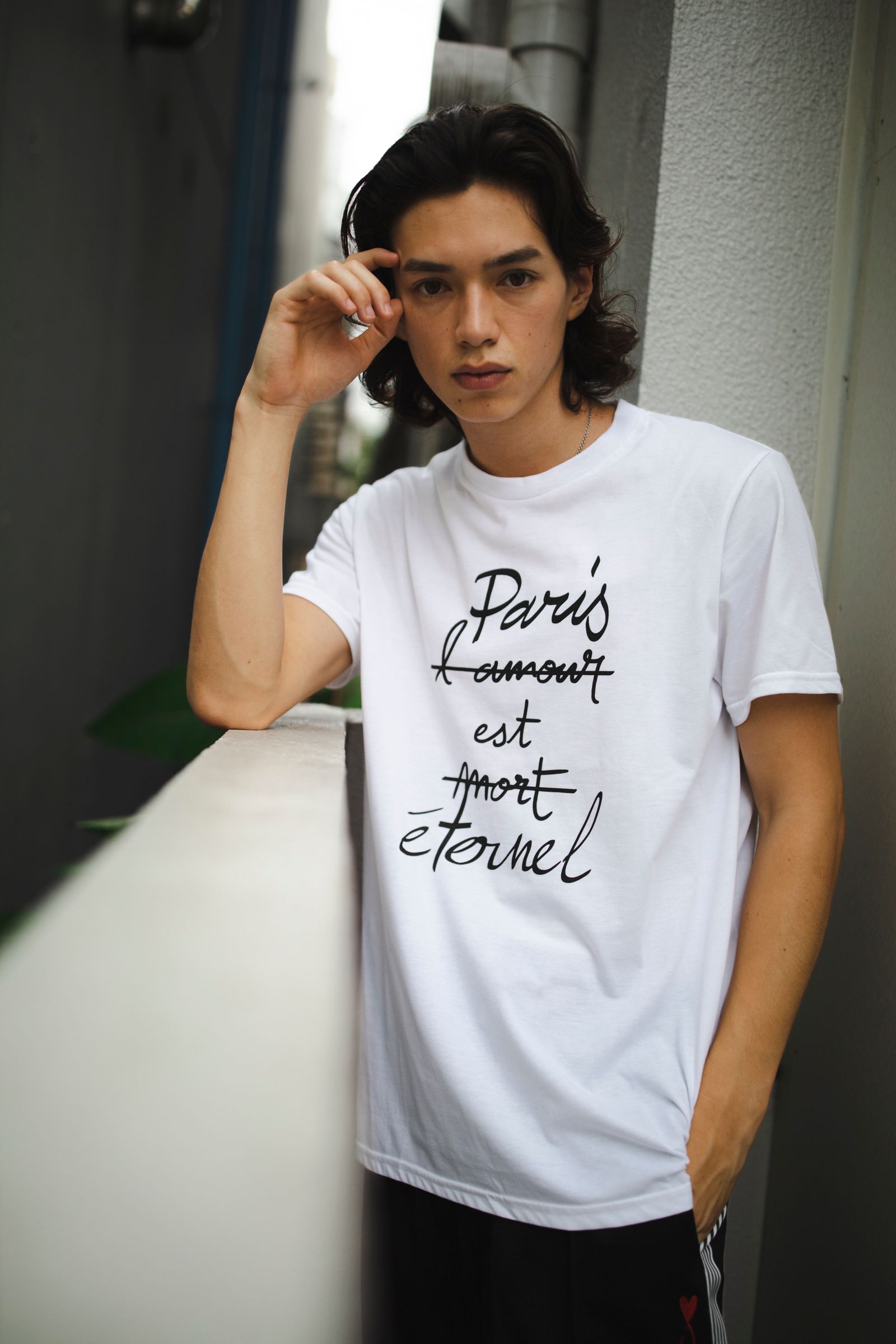プリントTシャツ / Charlotte / WHITE
