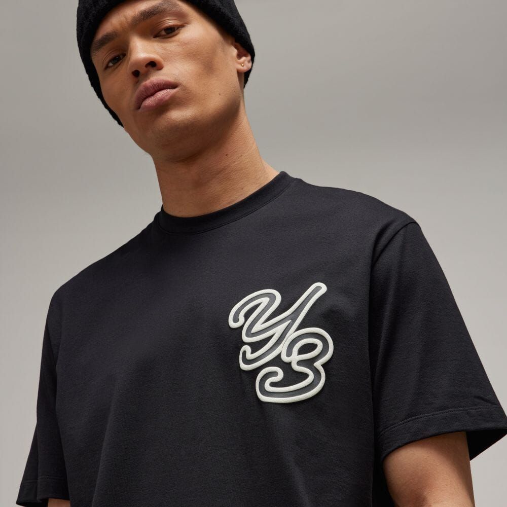 Y-3 - グラフィックTシャツ / Y-3 GRAPHIC SHORT SLEEVE TEE / BLACK