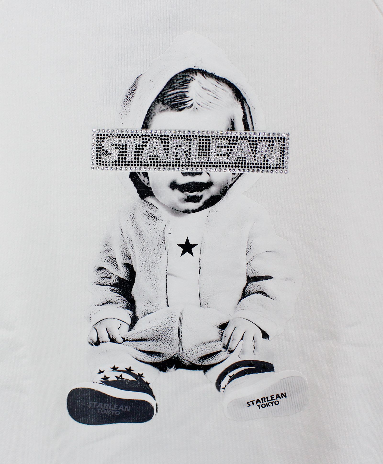 プルオーバーパーカー / SWLLOW BABY HOODIE / WHITE  [SLPP155]