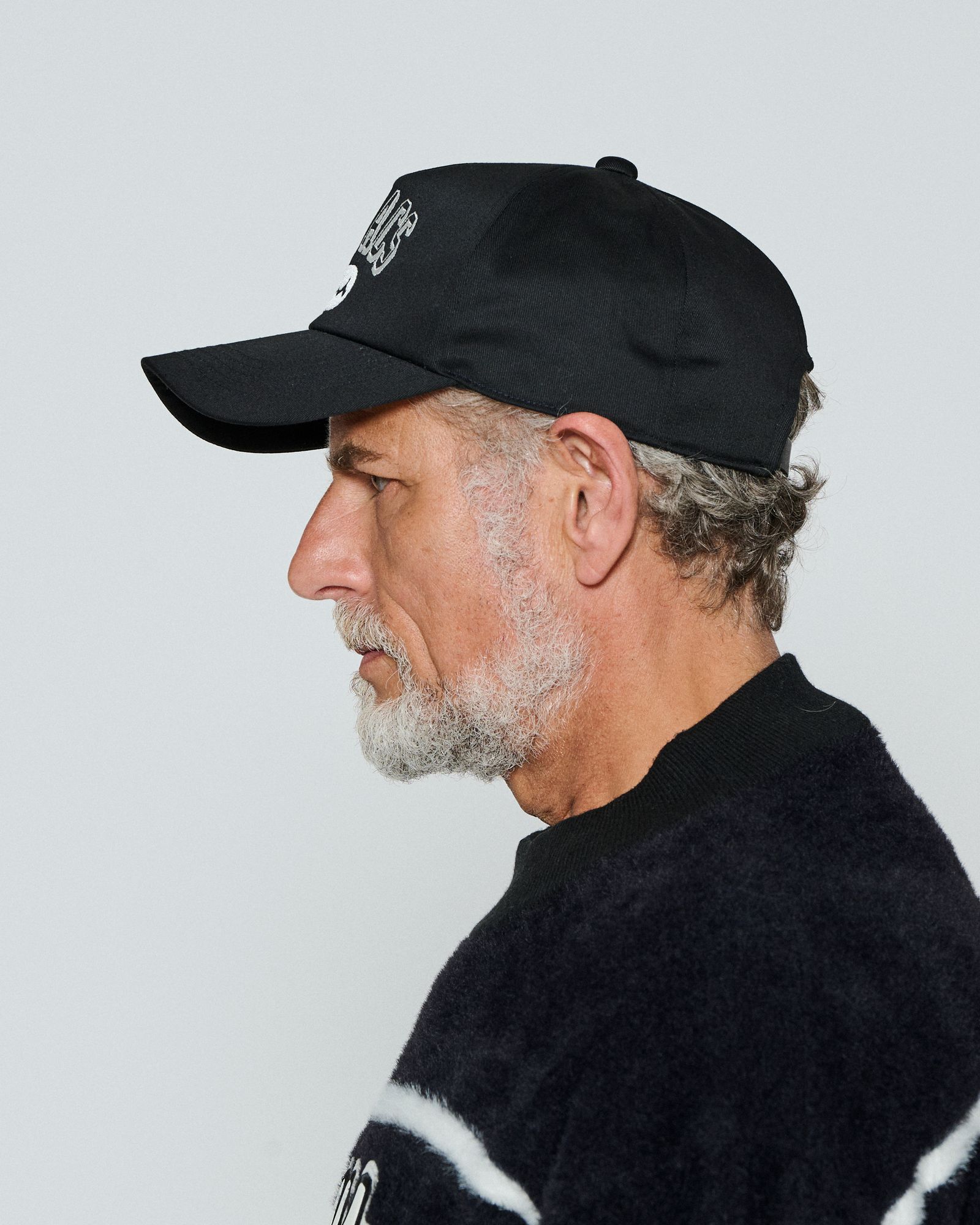 ☆先行予約☆ muta MARINE × ACANTHUS / カレッジロゴキャップ / Shadow College Logo Cap / BLACK 【MA2663】