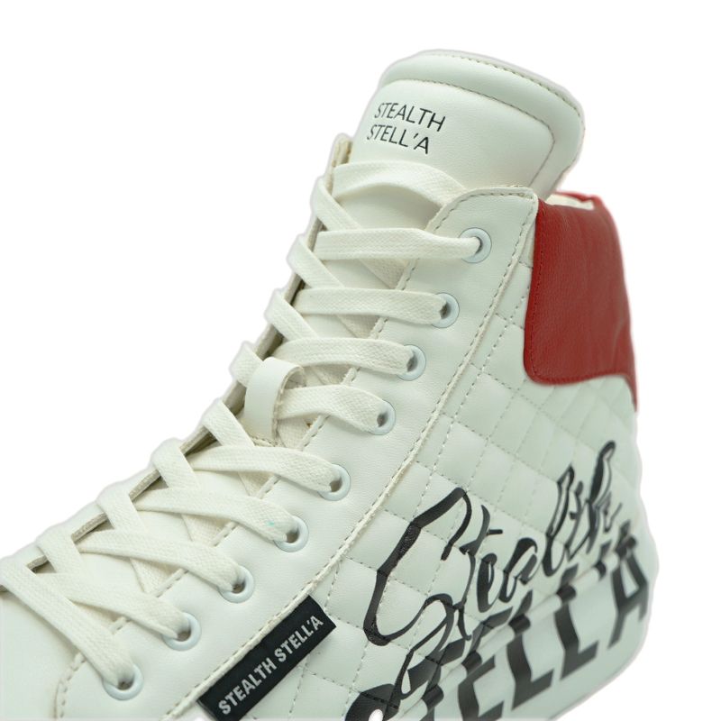 STEALTH STELL'A - スニーカー / PRO STELL'A / WHITE/RED | femt