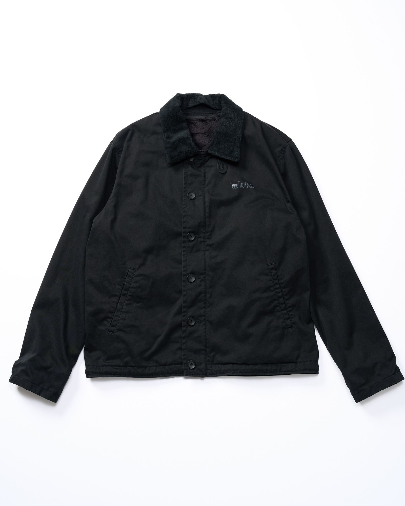 ☆先行予約☆ muta × wjk  / ユーティリティーデッキジャケット / utility deck jacket / BLACK [205 mw06j]