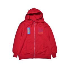 ジップアップパーカー SUIT BABY ZIP HOODIE RED