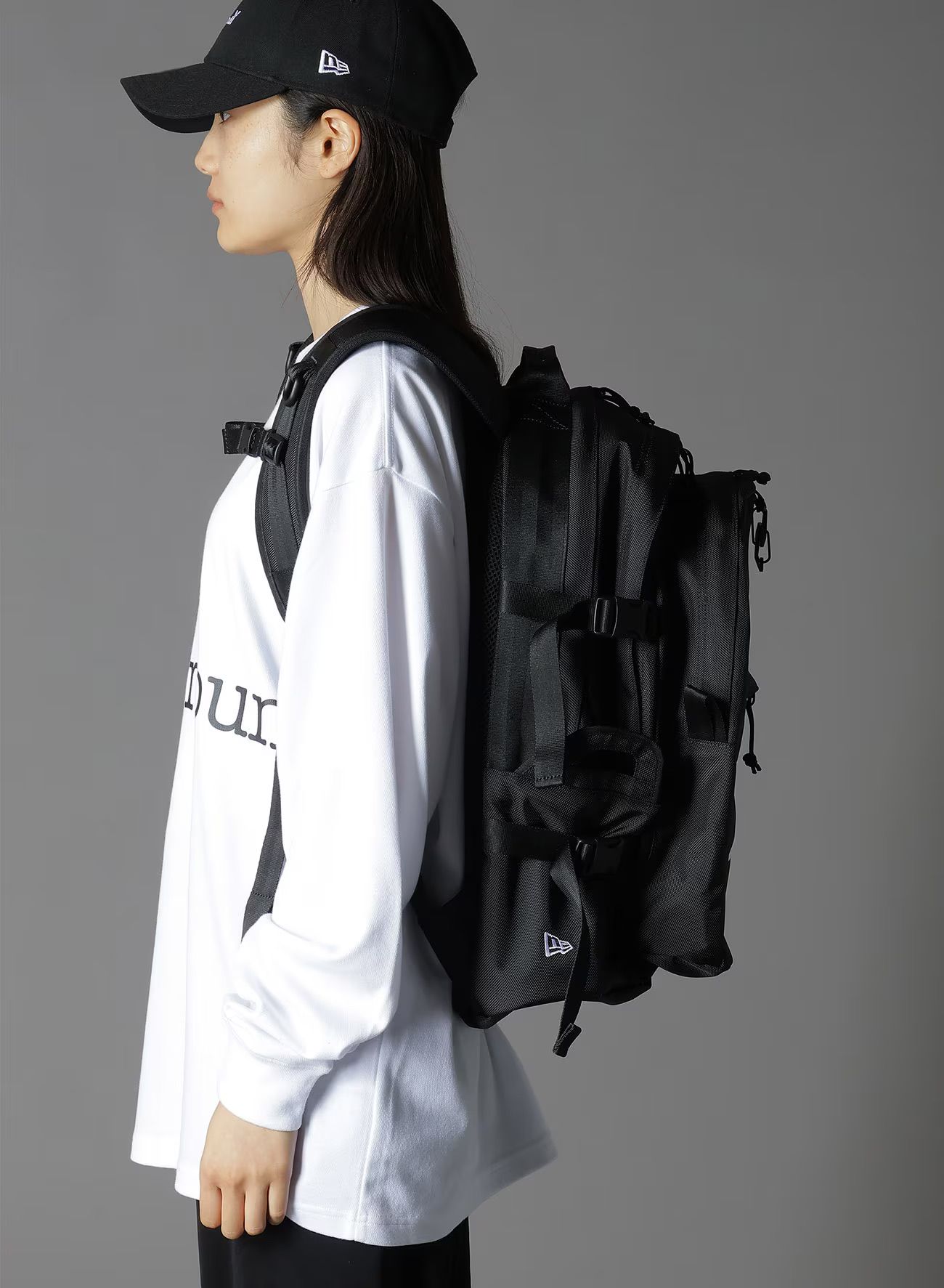 Ground Y×NEWERA(R) GROUND Y LOGO POLYESTER CARRIE PACK [GP-I50-981-1]
