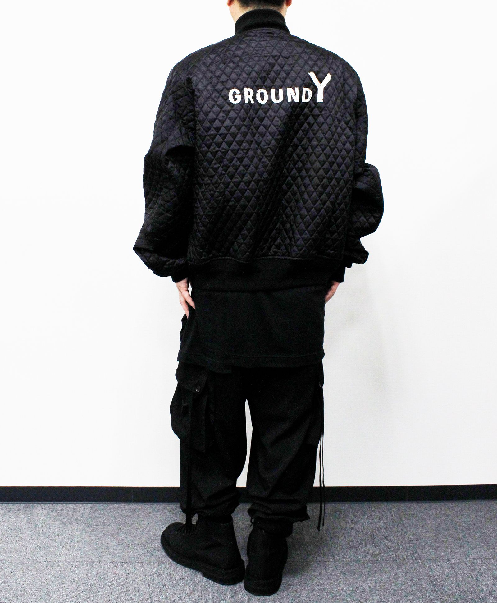 Varsity Jacket / BLACK [GM-J24-601-1]