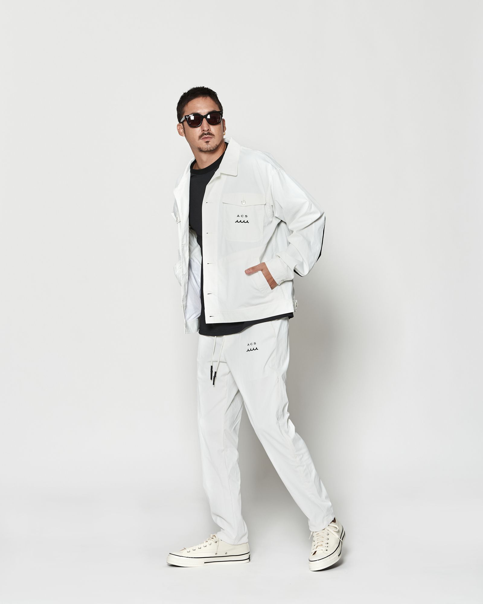 ☆先行予約☆muta MARINE × ACANTHUS  / トラッカージャケット / Trucker Jacket / WHITE【MA2601】